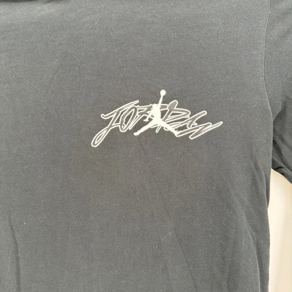 Jordan Dri-FIT Long Sleeve T-Shirt Men's‎ S Black Michael Jordan Dunk Graphic